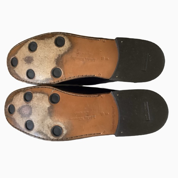 Salvatore Ferragamo Gancini Leather Loafers made in Italy. Size 10 - Picture 9 of 12